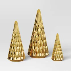 3ct Christmas Shatterproof Tree Gold - Wondershop™