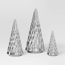 3ct Christmas Shatterproof Tree Silver - Wondershop™