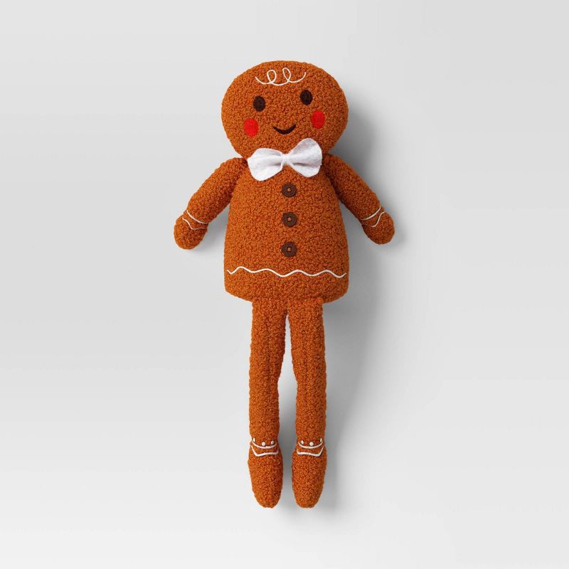 slide 1 of 3, Christmas Fabric Gingerbread Man Decor - Wondershop™, 1 ct