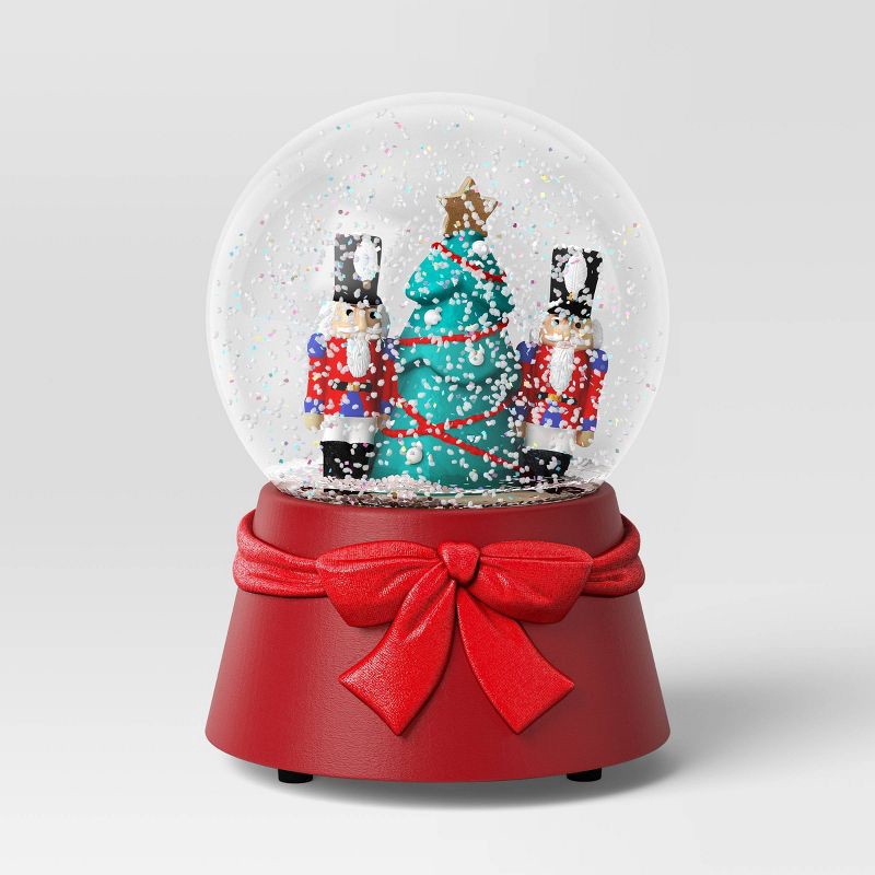slide 3 of 3, Christmas Nutcracker Snowglobe - Wondershop™, 1 ct