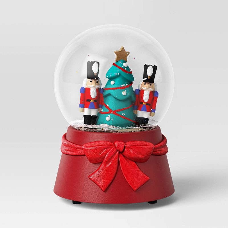 slide 1 of 3, Christmas Nutcracker Snowglobe - Wondershop™, 1 ct