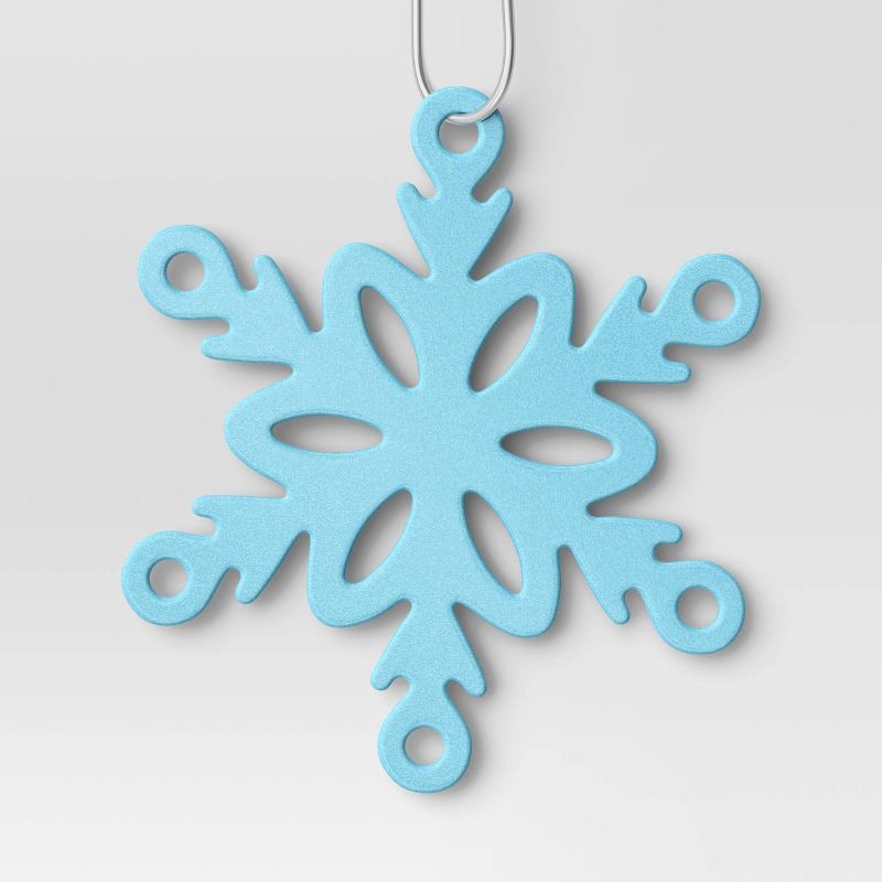 slide 4 of 4, 12pc Christmas Mini Tree Decor Trim Set Blue/White - Wondershop™, 12 ct