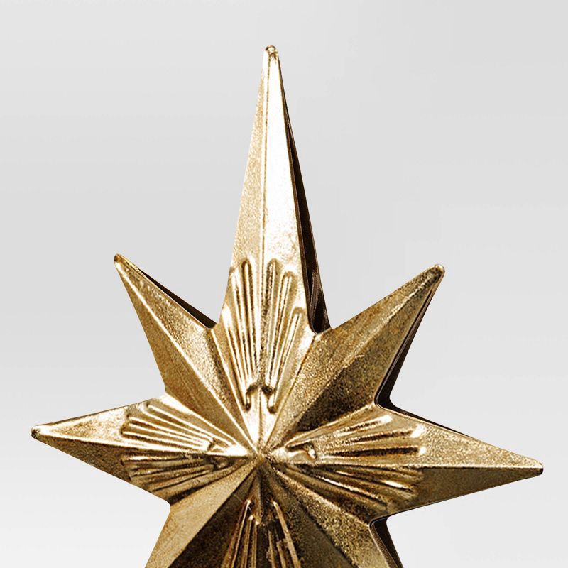 slide 3 of 3, Christmas Metal Gold Star Decor - Wondershop™, 1 ct
