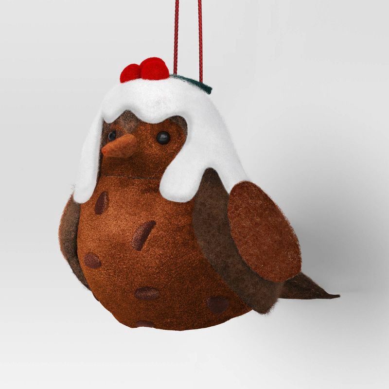 slide 1 of 3, Christmas Featherly Friends™ Ornament Mistletoe - Wondershop™, 1 ct