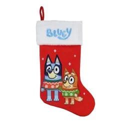 BBC 20" Fur Cuff Stocking Bluey