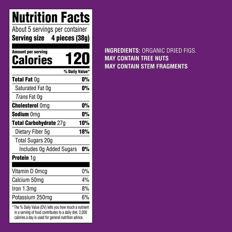 slide 3 of 3, Organic Unsweetened Dried Mission Figs - 7oz - Good & Gather™, 7 oz