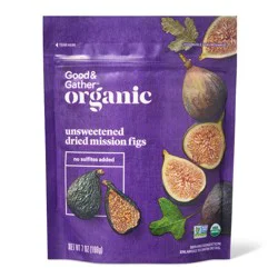 Organic Unsweetened Dried Mission Figs - 7oz - Good & Gather™