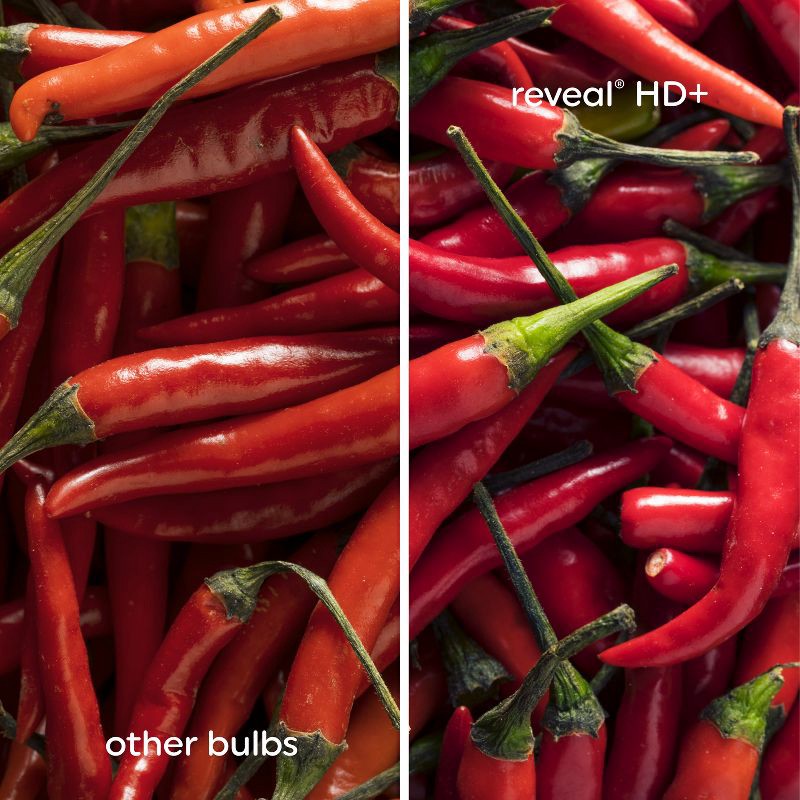 slide 4 of 4, GE Household Lighting GE 2pk Reveal LED 60W Bulb Frosted A19 New, 2 ct