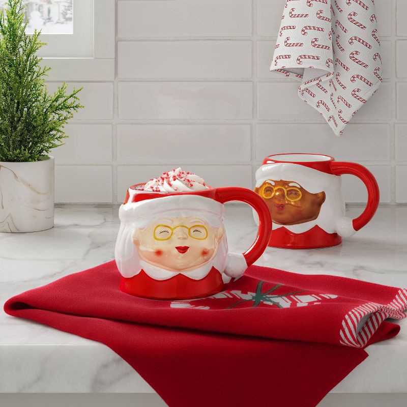 slide 2 of 3, 18oz Christmas Mrs. Claus Mug - Wondershop™, 18 oz