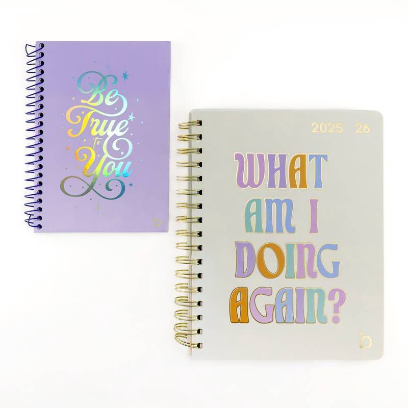 slide 4 of 6, Be Rooted 5"x7" Journal 160 Pages Be True to You Lavender, 1 ct