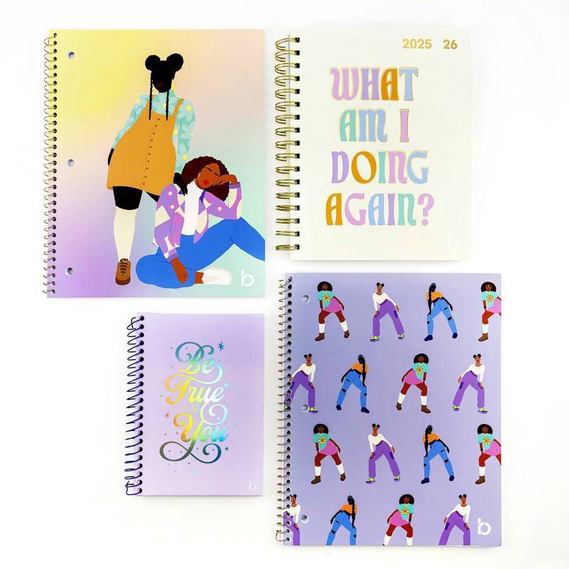 slide 6 of 6, Be Rooted 5"x7" Journal 160 Pages Be True to You Lavender, 1 ct