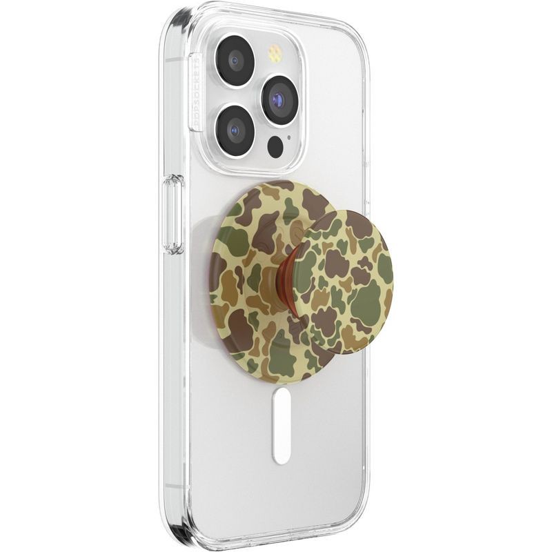 slide 4 of 5, PopSockets Magnetic Phone Grip with MagSafe Magnetic Adapter Ring Included - Bruce, 1 ct