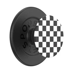 PopSockets Magnetic Phone Grip with MagSafe Magnetic Adapter Ring Included - Checker Black