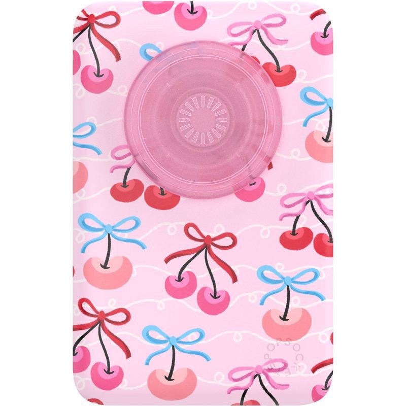 slide 2 of 5, PopSockets 5000mAh PowerPack PowerBank - Cherry Bows, 1 ct