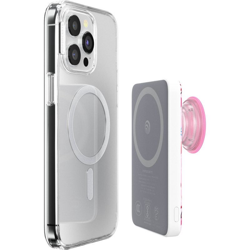 slide 5 of 5, PopSockets 5000mAh PowerPack PowerBank - Cherry Bows, 1 ct