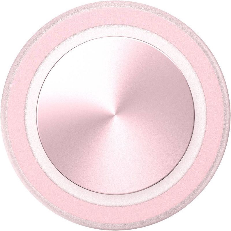 slide 5 of 5, PopSockets Magnetic Phone Grip with MagSafe Magnetic Adapter Ring Included - Aluminum Dusty Rose, 1 ct