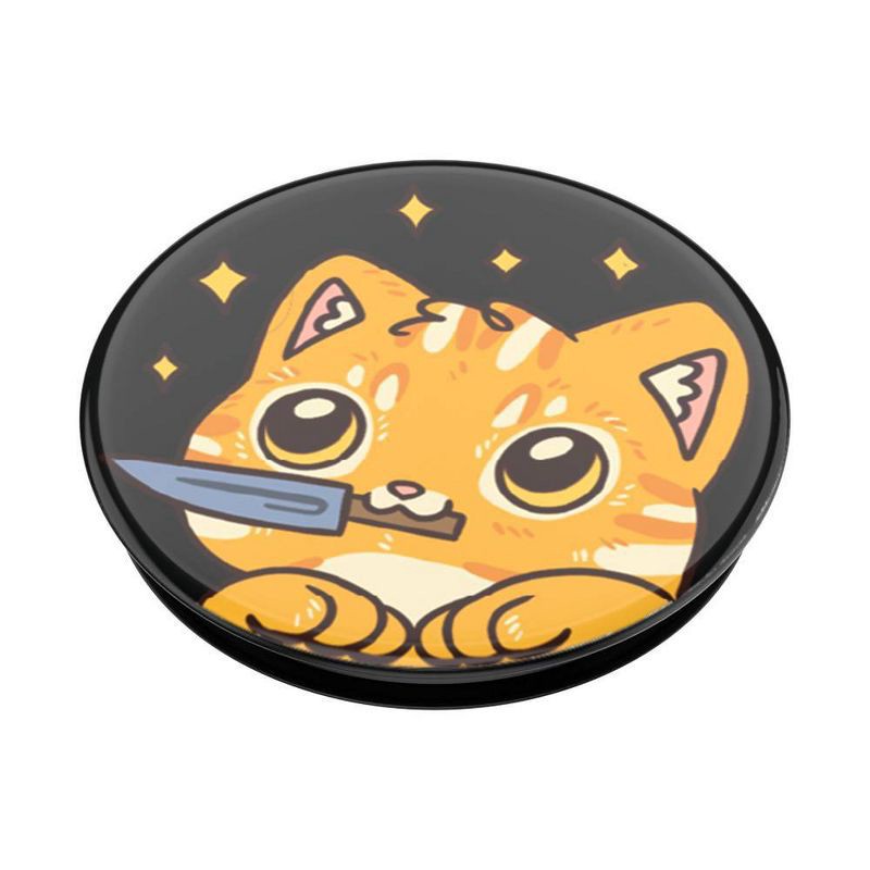 slide 3 of 5, PopSockets PopGrip Cell Phone Grip & Stand - Cowboy Kitty, 1 ct