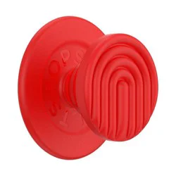 PopSockets Magnetic Phone Grip with MagSafe Magnetic Adapter Ring Included - Curves Rosso