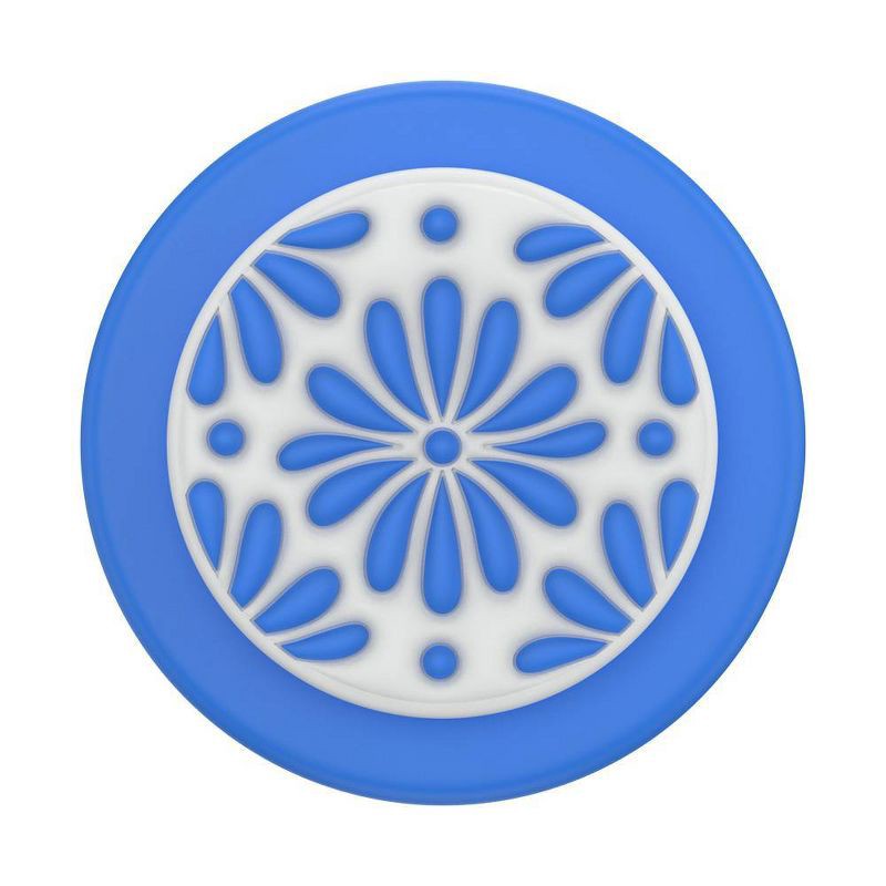 slide 5 of 5, PopSockets Magnetic Phone Grip with MagSafe Magnetic Adapter Ring Included - Glazed Cobalt, 1 ct