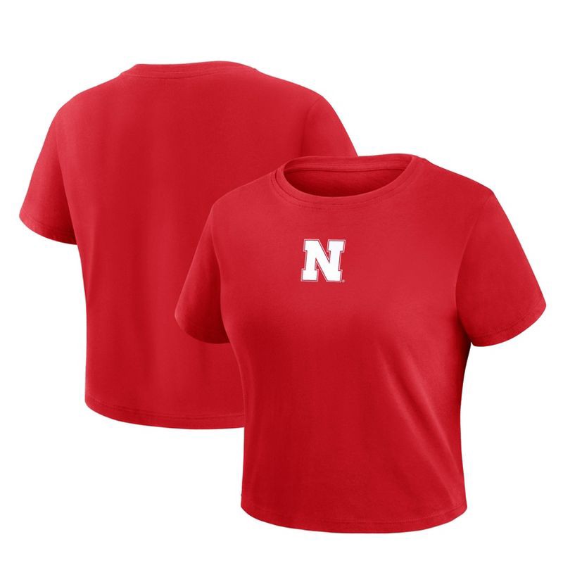 slide 3 of 3, NCAA Nebraska Cornhuskers Women's Fashion Top - M, 1 ct
