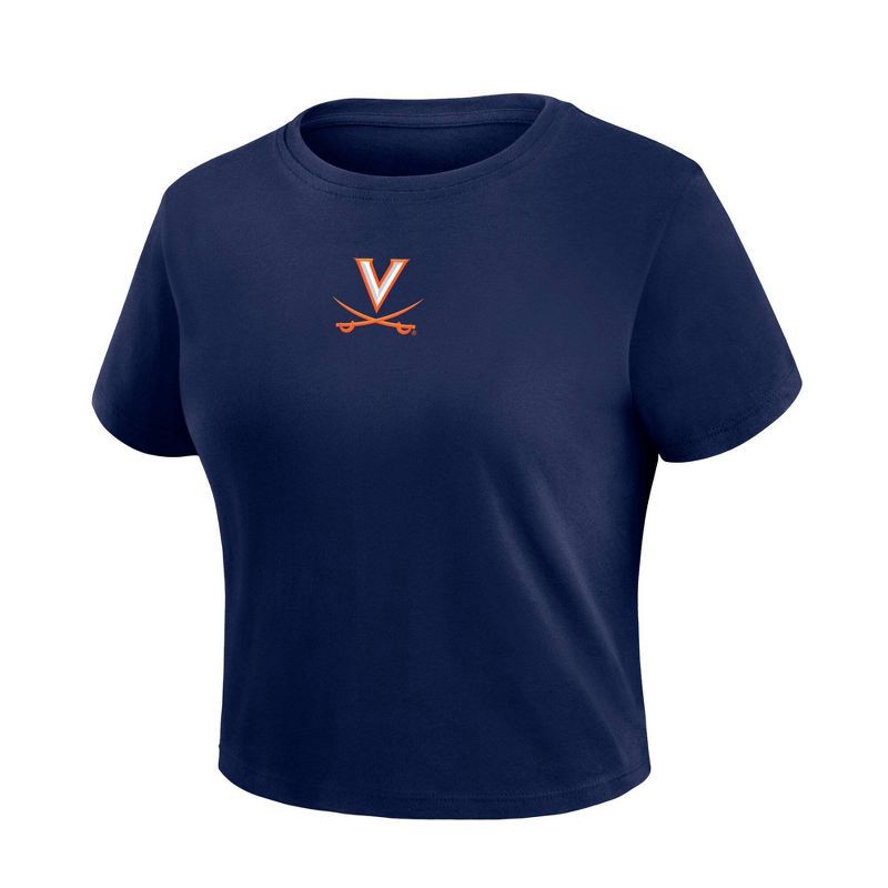 slide 1 of 3, NCAA Virginia Cavaliers Women's Fashion Top - M, 1 ct