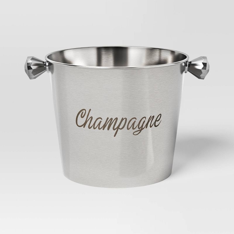 slide 1 of 3, Christmas Metal Ice Bucket Decor - Wondershop™, 1 ct