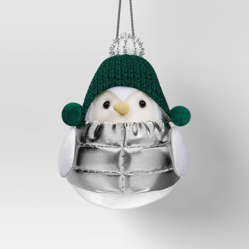 slide 1 of 3, Christmas Featherly Friends™ Ornament Puffer Vest - Wondershop™, 1 ct