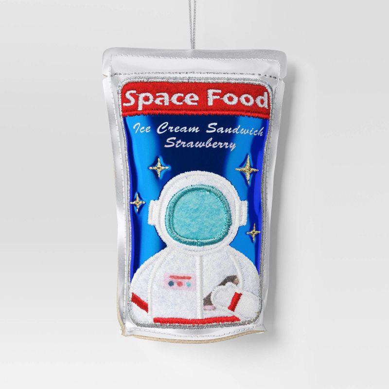 slide 1 of 3, Christmas Fabric Juice Space Food Ornament - Wondershop™, 1 ct