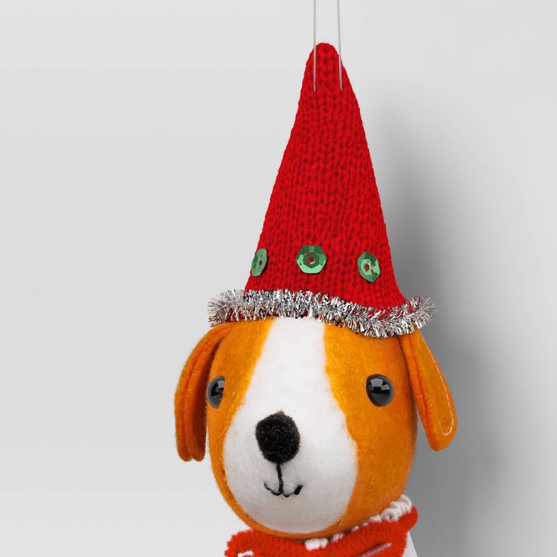 slide 3 of 3, Christmas Dog with Bow Tie - Wondershop™, 1 ct