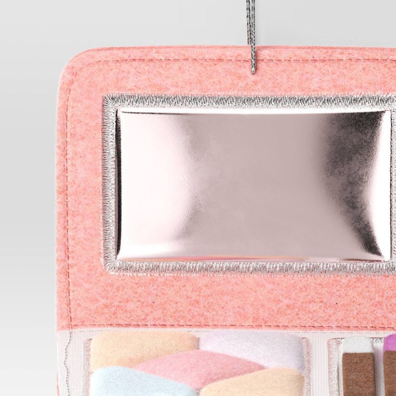 slide 3 of 3, Christmas Fabric Compact Ornament - Wondershop™, 1 ct