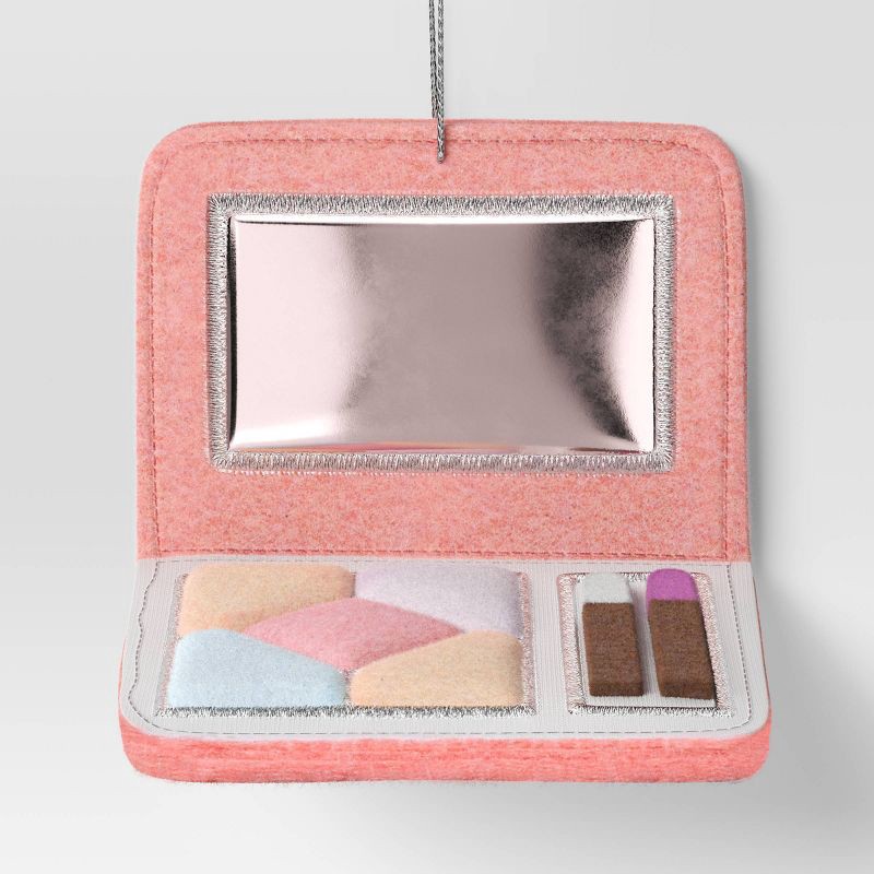 slide 1 of 3, Christmas Fabric Compact Ornament - Wondershop™, 1 ct