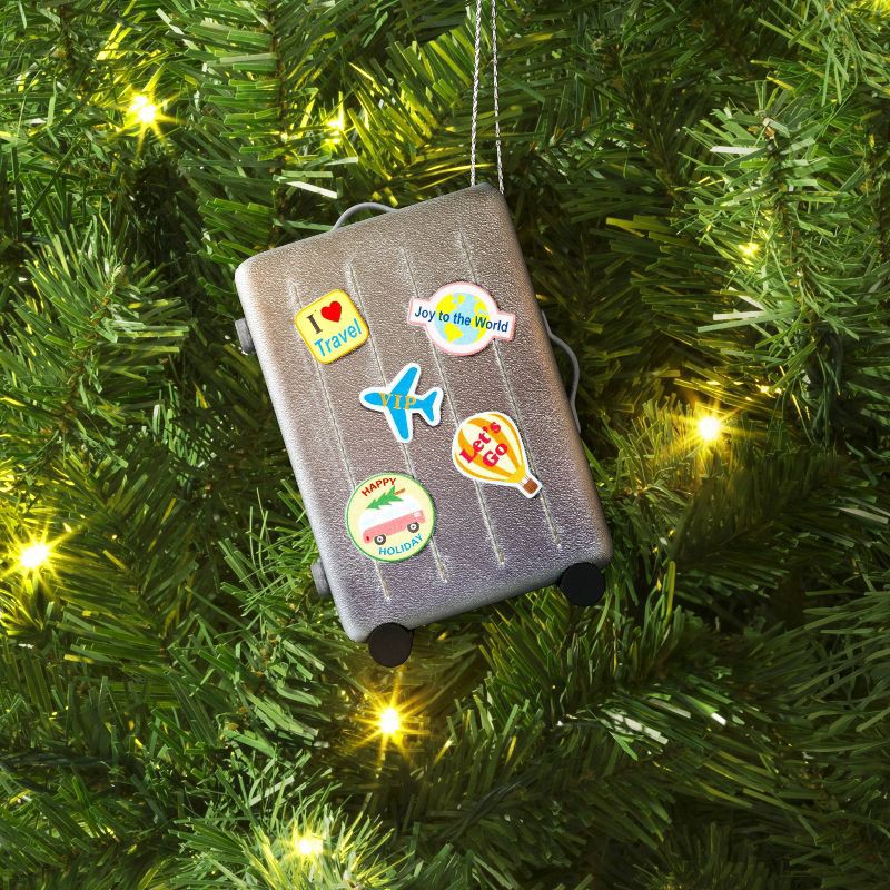 slide 2 of 3, Christmas Luggage Ornament - Wondershop™, 1 ct