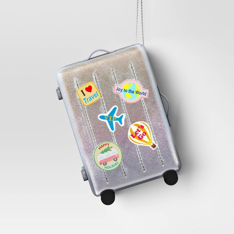 slide 1 of 3, Christmas Luggage Ornament - Wondershop™, 1 ct