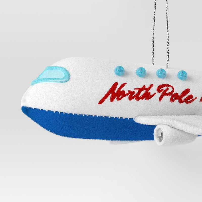 slide 3 of 3, Christmas North Pole Plane Ornament - Wondershop™, 1 ct