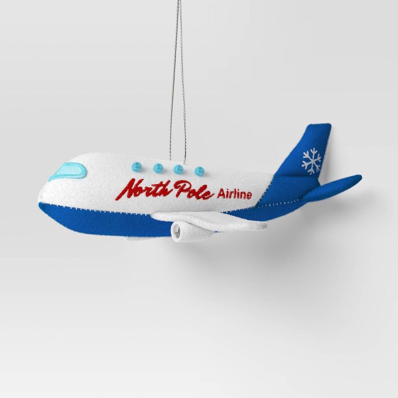 slide 1 of 3, Christmas North Pole Plane Ornament - Wondershop™, 1 ct