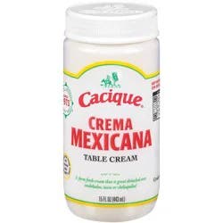 Cacique Mexicana Sour Cream - 15oz