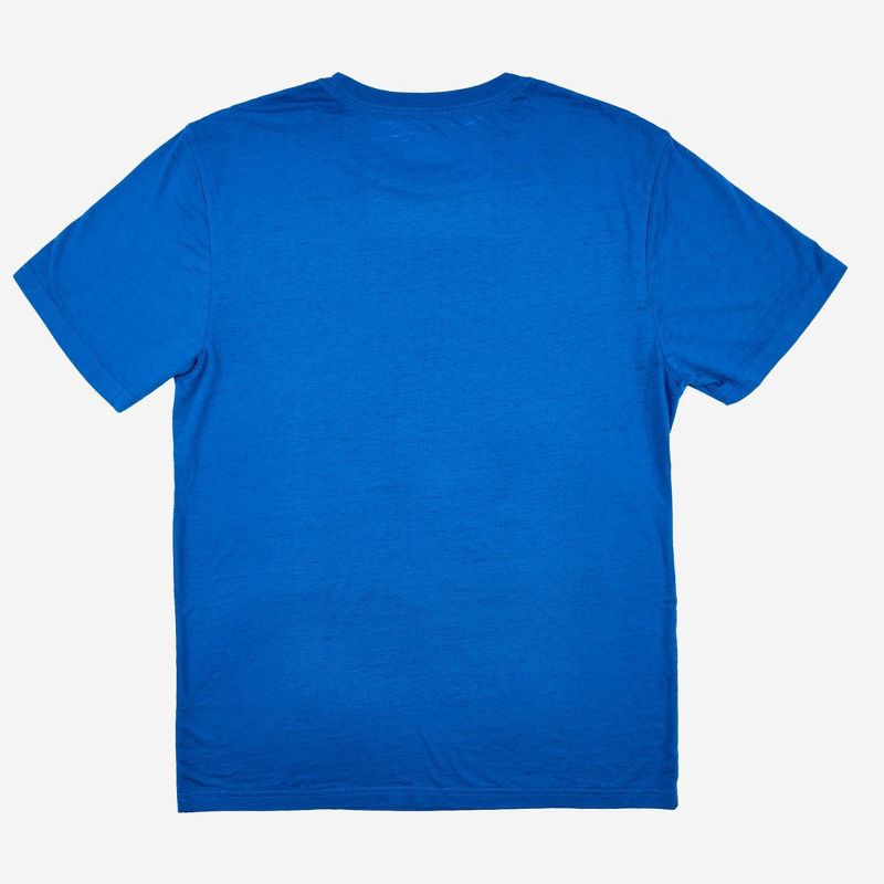 slide 2 of 3, Men's Blockbuster T-Shirt - Blue L, 1 ct