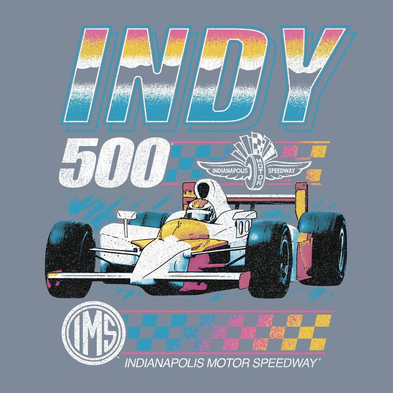 slide 3 of 3, Men's Indianapolis Motor Speedway Indy 500 Tank Top - Blue L, 1 ct