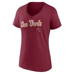 NCAA Arizona State Sun Devils Women's V-Neck T-Shirt - XXL