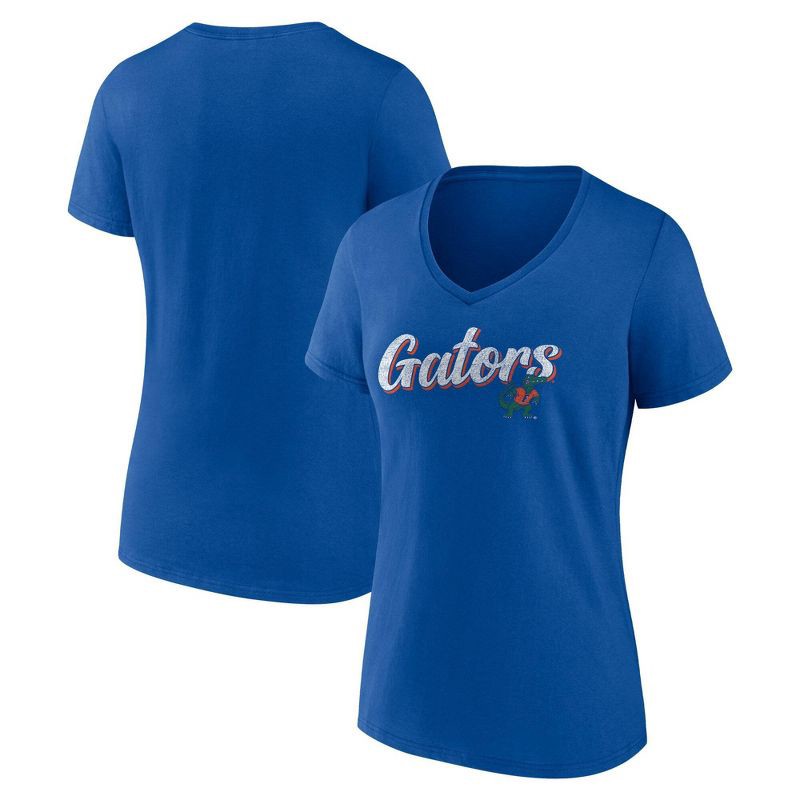 slide 3 of 3, NCAA Florida Gators Women's V-Neck T-Shirt - XXL, 1 ct