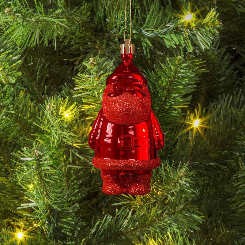 slide 2 of 3, Christmas Red Santa Ornament - Wondershop™, 1 ct