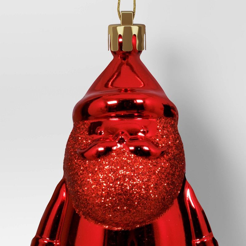 slide 3 of 3, Christmas Red Santa Ornament - Wondershop™, 1 ct