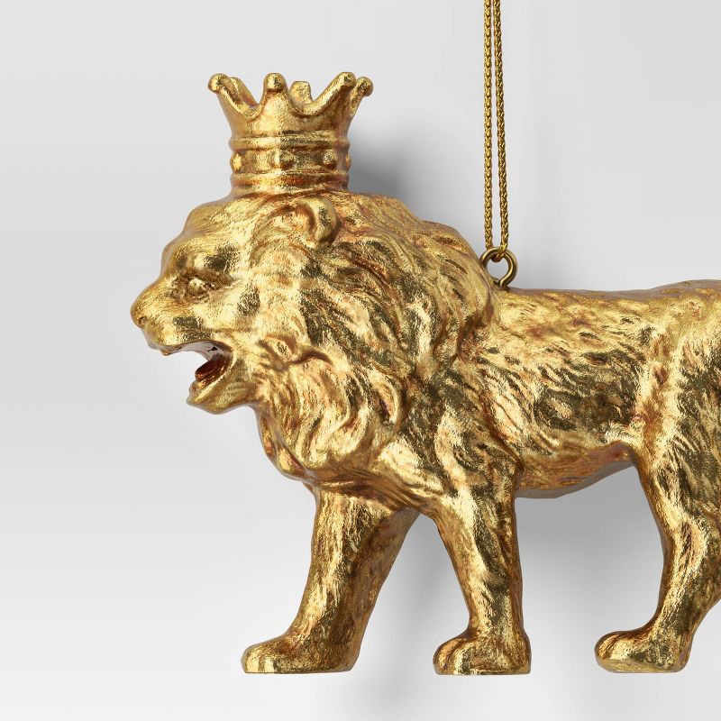 slide 3 of 3, Christmas Resin King of Lion - Wondershop™, 1 ct