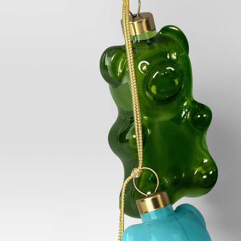 slide 3 of 3, Christmas Set of 3 Gummy Bear Ornament - Wondershop™, 1 ct