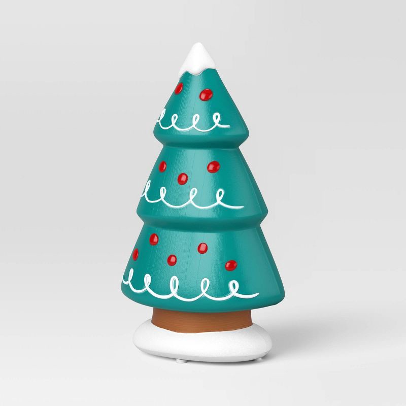 slide 3 of 3, Christmas Lit Blow Mold Tree Decor - Wondershop™, 1 ct