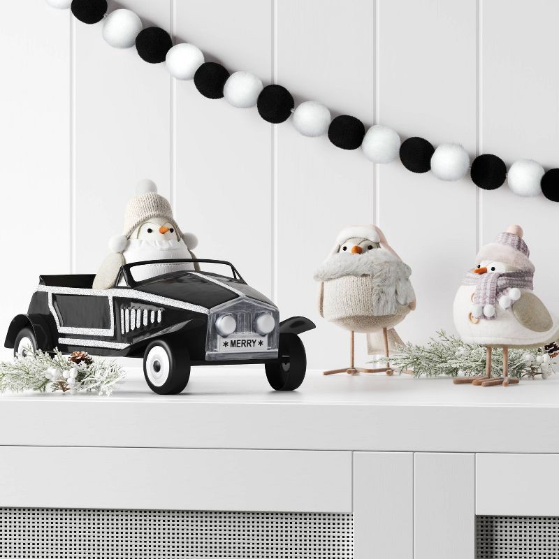 slide 2 of 5, Christmas Featherly Friends™ Car Decor - Wondershop™, 1 ct