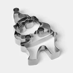 Large Christmas Santa Cookie Cutter - Wondershop™