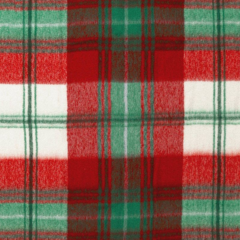 slide 5 of 5, Woven Plaid Throw Blanket Red - Threshold™, 1 ct