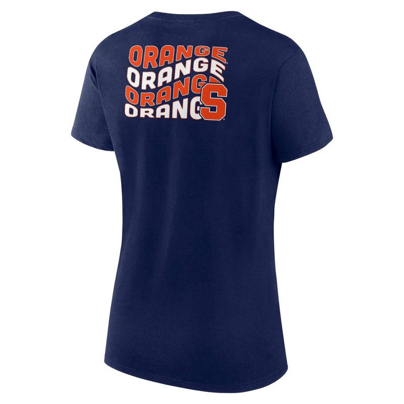 slide 2 of 3, NCAA Syracuse Orange Women's Bi-Blend Crew T-Shirt - S, 1 ct