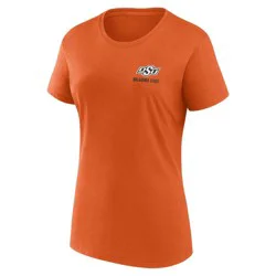 NCAA Oklahoma State Cowboys Women's Bi-Blend Crew T-Shirt - M